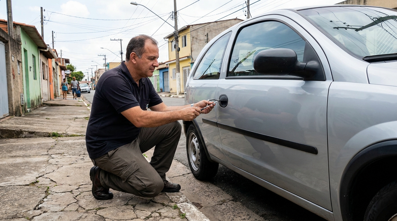 Abertura de carro sem danos por chaveiro em Campinas‑SP