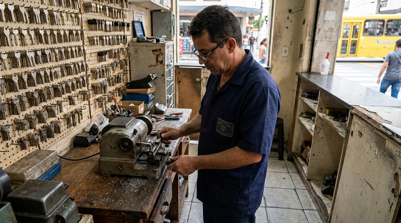 Cópia de Chave de Cadeado em Campinas‑SP